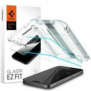 Ochranné sklo Spigen GLAS.TR "EZ FIT" 2BALENÍ iPhone 15 PRO MAX 6.7" Clear