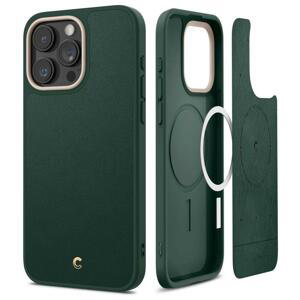 Spigen Cyrill Kajuk Mag MagSafe silikonové pouzdro na iPhone 15 PRO MAX 6.7" Forest green