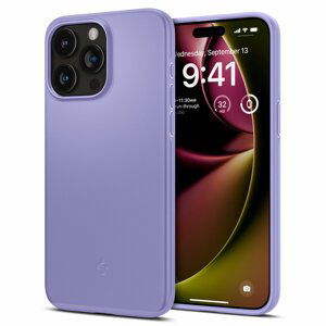 Spigen Thin Fit silikonové pouzdro na iPhone 15 PRO 6.1" Iris purple