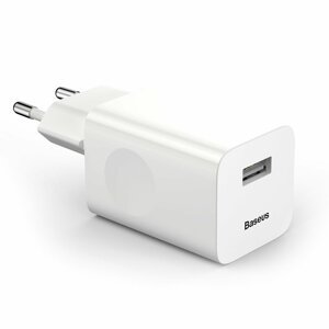 Baseus rychlonabíječka USB 3.0 EU White