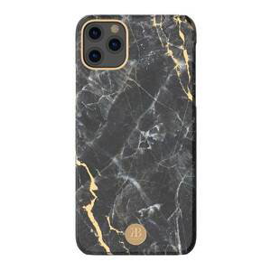 Kingxbar Marble Series silikonové pouzdro marble pro iPhone 11 Pro Max black