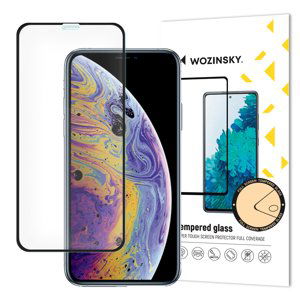 Wozinsky celoplošné temperované tvrzené sklo iPhone XS / X / 11 Pro black