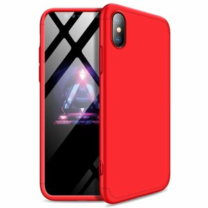 GKK 360 Protection pouzdro pro iPhone XS Max red