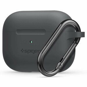 Spigen Silicone fit pouzdro na AirPods PRO Charcoal