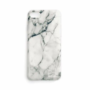 Wozinsky Marble silikonové pouzdro pro iPhone SE 2022/SE 2020/8/7 white