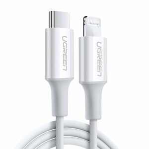 UGREEN USB-C kable / Lightning kabel 1m White