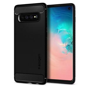 Spigen Rugged Armor silikonové pouzdro na Samsung Galaxy S10 Matte black