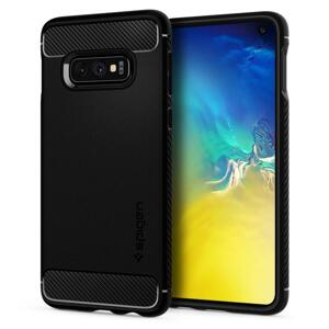 Spigen Rugged Armor silikonové pouzdro na Samsung Galaxy S10e Matte black