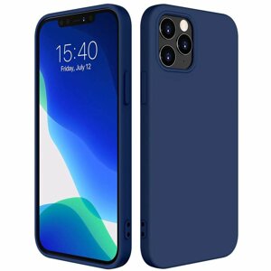 Silikonové pouzdro LUX na iPhone 12 Pro MAX 6,7" blue