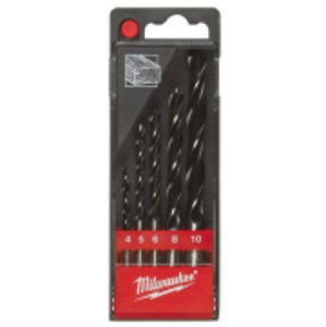 Sada vrtáků do dřeva Milwaukee 4 - 10 mm, 4932352465