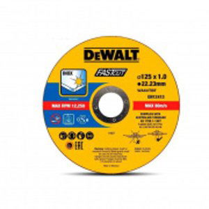 Řezný kotouč na nerez 125 mm DeWALT DT43972