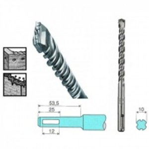 Vrták do kladiv Bosch SDS-Plus-5 - 6 x 400 x 465 mm 2608585603