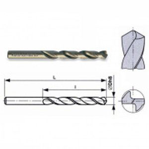 Vrták 02,20mm HSSE-Co 5 DIN 338