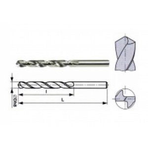 Vrták 07,10 mm HSS Co5