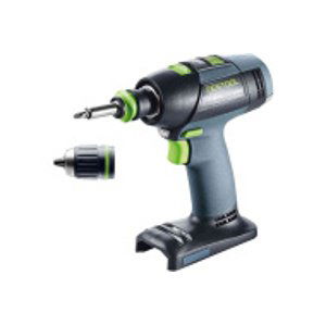 Aku vrtací šroubovák Festool T 18+3-Basic bez aku 576448