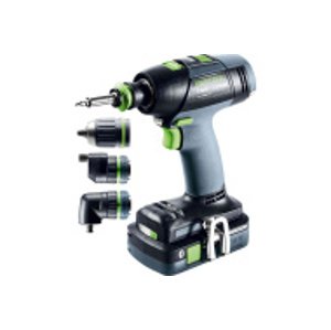 Aku vrtací šroubovák Festool T 18+3 HPC 4,0 I-Set 577609