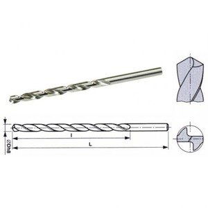 Vrták 02,00 mm HSS Co5 prodloužený