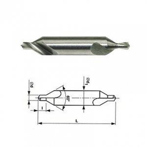 Vrták 02,00mm HSS středící 60° vybrušovaný 221110