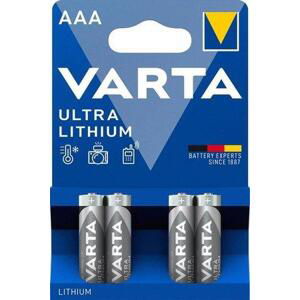 Varta Ultra Lithium AAA Baterie 4ks