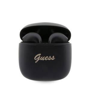 Guess True Wireless Script Logo BT5.3 6H sluchátka černá