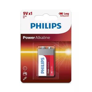 PHILIPS 6LR61P1B/10 Power Alkaline baterie, 9 V