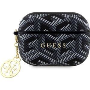 Guess PU G Cube Charm Pouzdro pro AirPods Pro 2 Black