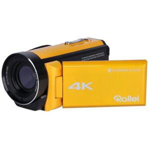 Rollei Movieline UHD 5m Waterproof/ 56 MPix/ 18x zoom/ 3" LCD/ 4K video/ IPX8/ MicroSD/ Žlutá