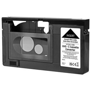 NEDIS kazetový adaptér VHS-C na VHS/ Plug and play/ černý