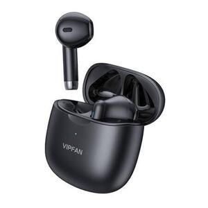 Bezdrátová sluchátka TWS Vipfan T06, Bluetooth 5.0 (černá)
