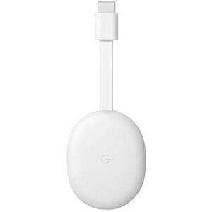 Google MMC Chromecast 4 HD/ Google TV/ Full HD/ 1920x1080/ USB-C/ HDMI/ Wi-Fi/ Google Android TV OS/ USB adaptér/ bílý