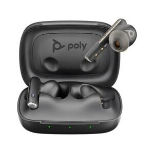 Poly bluetooth headset Voyager Free 60 MS Teams, BT700 USB-C adaptér, nabíjecí pouzdro, černá