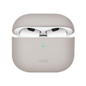 UNIQ Lino Hybrid Liquid silikonové pouzdro AirPods 2021 béžové
