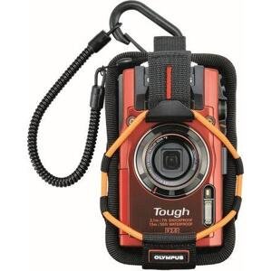Pouzdro Olympus CSCH-123  orange pro TG fotoaparáty ( TG-850, TG-860, TG-3, TG-4 )