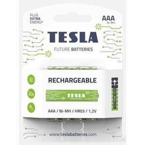 TESLA RECHARGEABLE+ nabíjecí baterie AA Ni-MH 2450mAh (HR06, tužková, blister) 4 ks