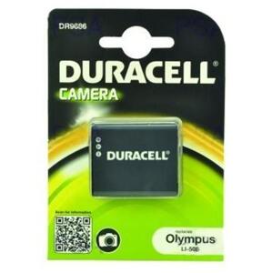 DURACELL Baterie - DR9686 pro Olympus LI-50B, černá, 770 mAh, 3.7V