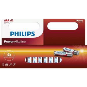 Philips baterie AAA Power Alkaline - 12ks