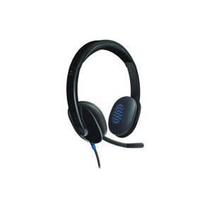 Logitech Headset Stereo H540/ drátová sluchátka + mikrofon/ USB/ černá