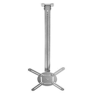 NEDIS stropní držák pro projektor/ Full motion/ nosnost 10 kg/ otáčení 360°/ 4 ramena/ ocel/ šedý