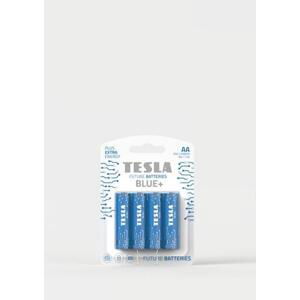 TESLA BLUE+ Zinc Carbon baterie AA (R06, tužková, blister) 4 ks