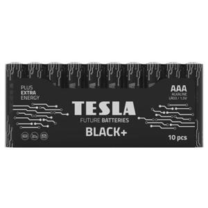 TESLA BLACK+ alkalická baterie AAA (LR03, mikrotužková, fólie) 10 ks