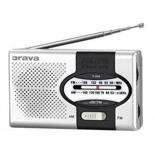 Orava T-103 kapesní rádio AM/FM