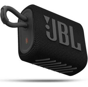 JBL GO 3/ BT/ 4,2W/ IP67/ Výdrž až 5 hodin/ Černý