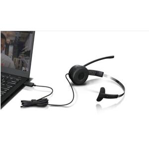 Lenovo sluchátka 100 Mono USB