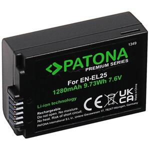 PATONA baterie pro foto Nikon EN-EL25 1280mAh Li-Ion Premium Z50 / Z fc