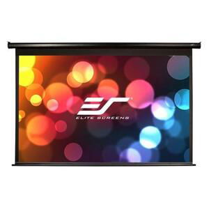 ELITE SCREENS plátno elektrické motorové 100" (254 cm)/ 16:9/ 124,5 x 221,5 cm/ Gain 1,1/ case černý