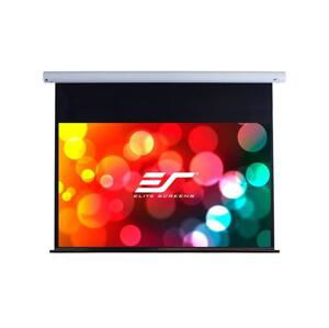 ELITE SCREENS plátno elektrické motorové 84" (213,4 cm)/ 16:9/ 104,6 x 185,9 cm/ case bílý/ 12" drop/ Fiber Glass