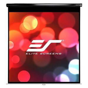 ELITE SCREENS plátno roleta 113" (287 cm)/ 1:1/ 203,2 x 203,2 cm/ Gain 1,1/ case černý