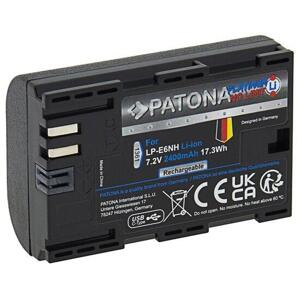 PATONA baterie pro foto Canon LP-E6NH 2250mAh Li-Ion Platinum USB-C nabíjení