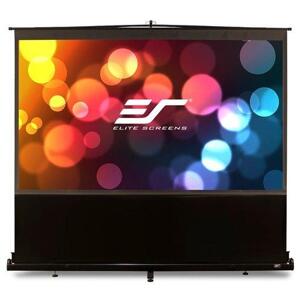 ELITE SCREENS plátno teleskopické od podlahy vzhůru 100" (254 cm)/ 16:9/ 124,5 x 221,5 cm/ Gain 1,1/ case černý