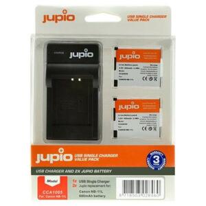 Set Jupio 2x NB-11L + USB Nabíječka